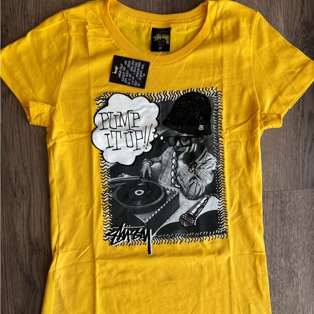 NWT Stussy Pump It Up Tee Sz.S